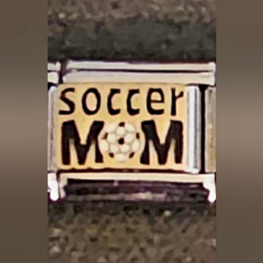 Soccer Mom Italian Charm